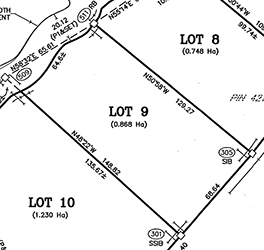 Lot 9 Plan